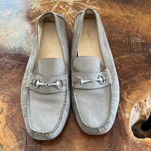 Cole Hann, grey suede loafer, size 8.5